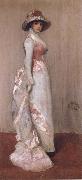 James Abbott Mcneill Whistler Valerie,Lady Meux oil painting artist